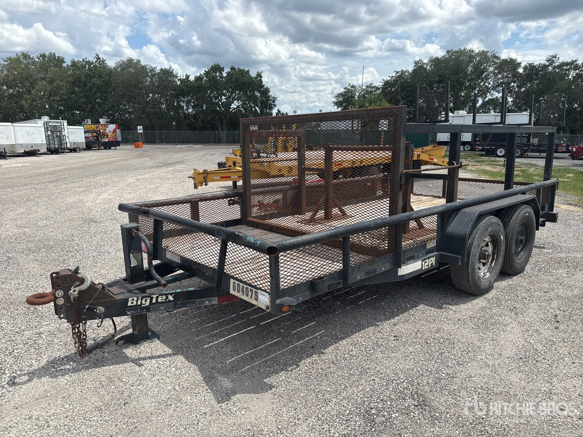 2016 Big Tex 16 ft T/A Utility Trailer