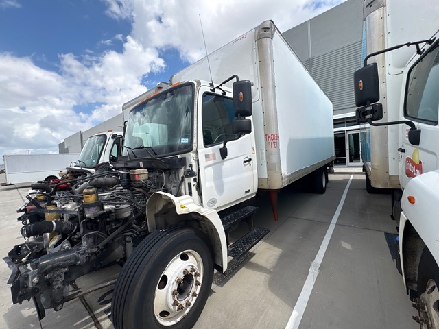 2013 Hino 268 4x2 Van Truck (Inoperable)
