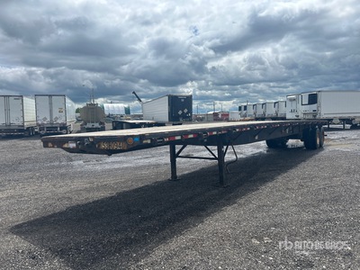2012 Great Dane Trailers 53 ft T/A フラットベッドトレーラー
