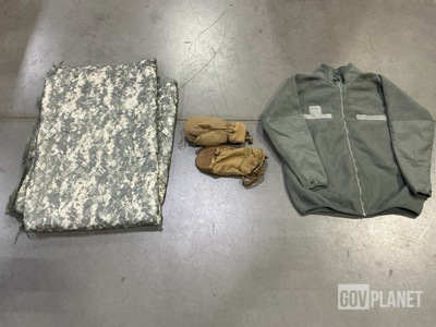 (21) Wet Weather Parka Liners, (2) Cold Weather Jacket Liners & Assorted Items