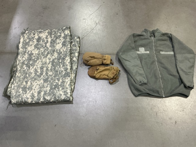 (21) Wet Weather Parka Liners, (2) Cold Weather Jacket Liners & Assorted Items