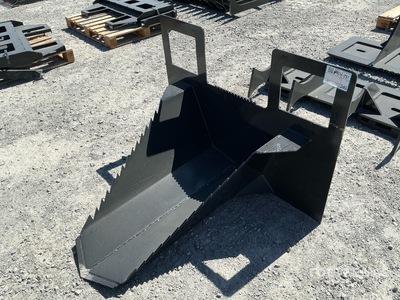 2025 Kit Containers QT-TS-40 Skid Steer Tree Shear (Unused)