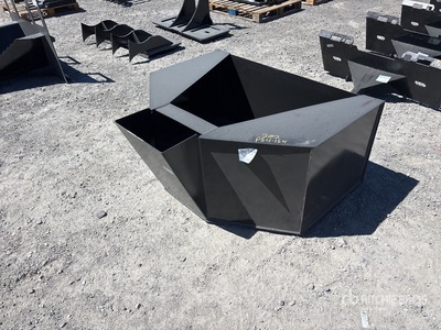 2025 Kit Containers QT-CB-075 52 in Concrete Skid Steer Bucket - Fits skid steer (Unused)
