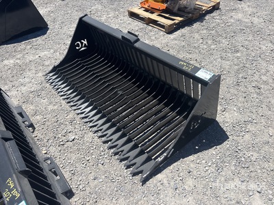 2025 Kit Containers QT-SB-H76-V3 75 in Skid Steer Screening Bucket (Unused)