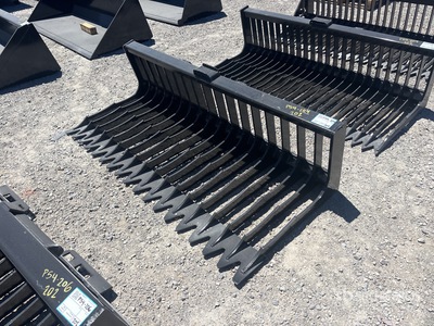 2025 Kit Containers QT-SB-L76-V3 75 in Godet de Criblage pour Chargeuse à Direction à Glissement (Unused)