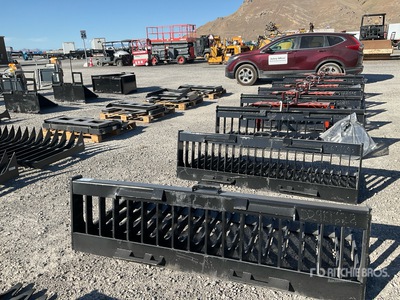 2025 Kit Containers QT-SB-L76-V3 Skid Steer Screening Bucket (Unused)