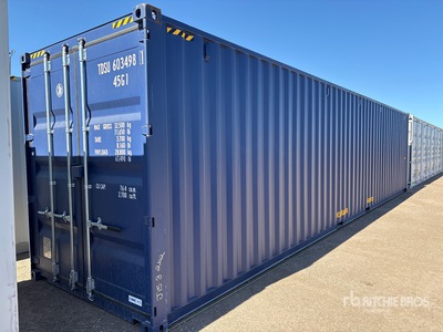 40 ft High Cube Contenedor de almacenamiento