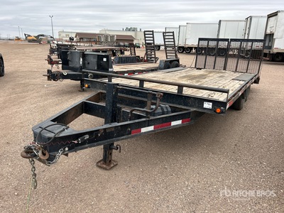 2007 Hudson 18 ft T/A Remorque pour équipement