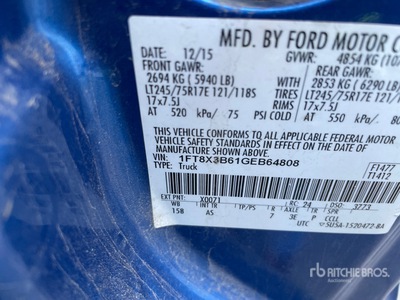 2016 Ford F-350 4x4 Extended Cab Pick-up