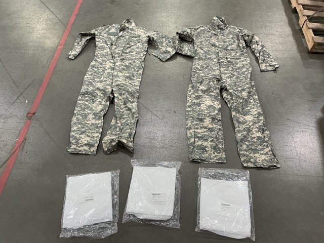 (160) Pairs of Disposable Coveralls & (22) Pairs of Mechanics Coveralls