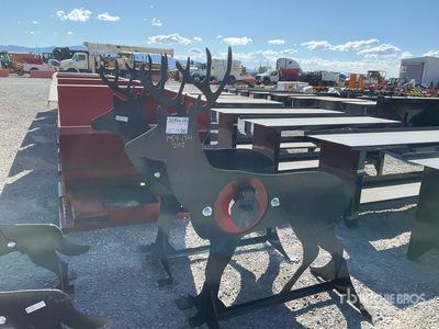 2025 Kit Containers AR500ATDEER Steel Shooting Target (Unused)