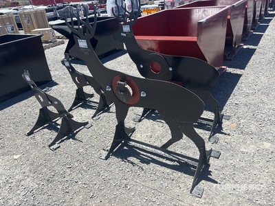 2025 Kit Containers AR500ATDEER Steel Shooting Target (Unused)