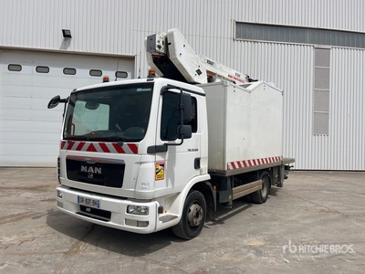 2013 Time VT51LF 16 m on 2013 MAN TGL 12.220 4x2 Camion Nacelle Bucket Truck