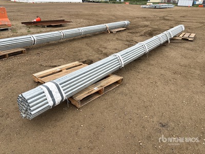 Quantity of 2 in Chain Link Fence Posts