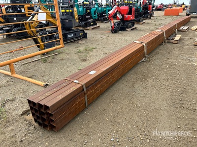 Quantity Of 3 In x 3 In x .125 HSS Tubing