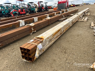 Quantity Of 4 In x 4 In x .188 HSS Tubing