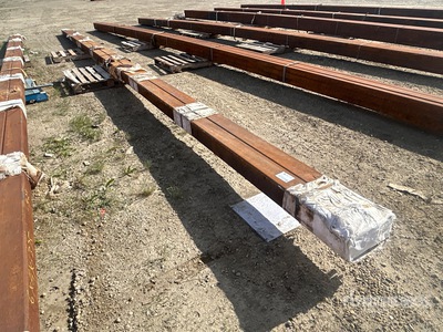 Quantity Of 6 In x 6 In x .375 HSS Tubing