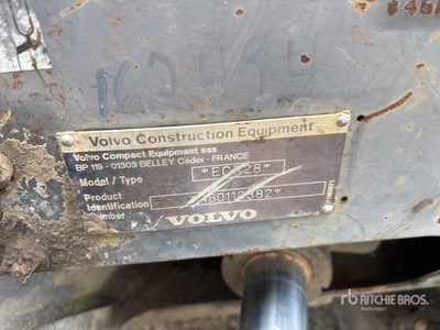 2005 Volvo ECR28 Mini Excavator