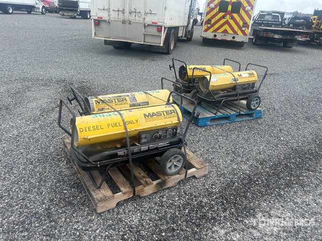 Quantity of (4) Master Industrial 190000 BTU Space Heater