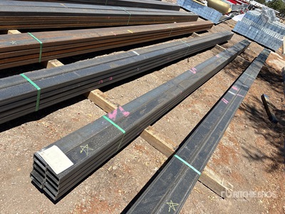 Quantity of (8) 2025 Kit Containers STEEL 4"x2"x276" Tubo