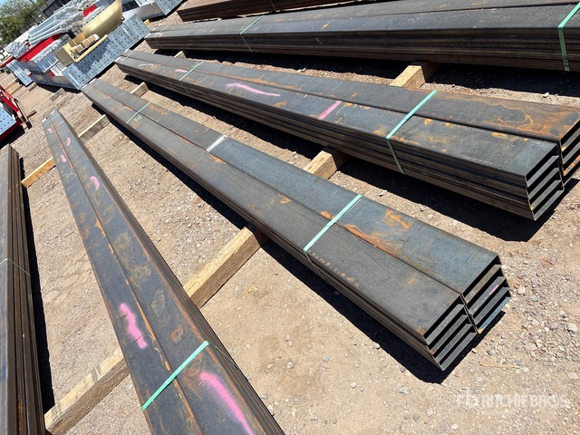 Quantity of (8) 2025 Kit Containers STEEL 6 in x 2 in x 288 in Pipe