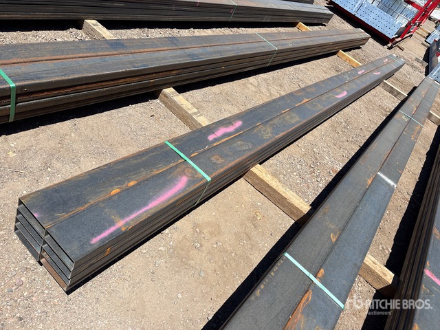Quantity of (8) 2025 Kit Containers STEEL 6 in x 2 in x 288 in Pipe