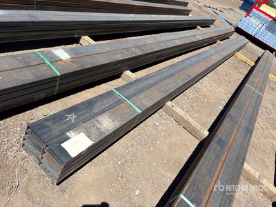 Quantity of (8) 2025 Kit Containers STEEL 6"x2"x301" チュービング