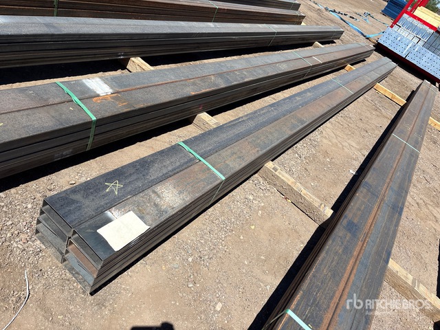 Quantity of (8) 2025 Kit Containers STEEL 6 in x 2 in x 301 in Pipe