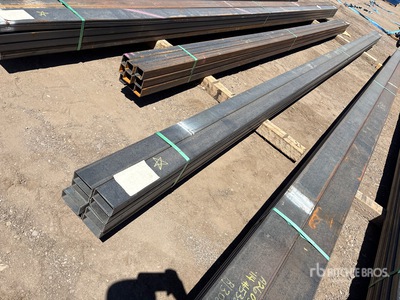 Quantity of (8) 2025 Kit Containers STEEL 4"x2"x301" チュービング