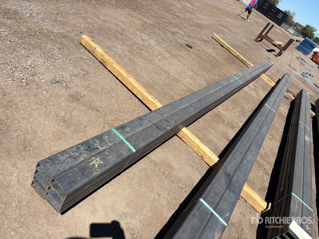 Quantity of (8) 2025 Kit Containers STEEL 4 in x 2 in x 285 in Pipe
