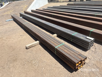 Quantity of 2025 Kit Containers STEEL 20ft Pipe
