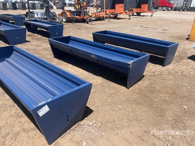 Quantity of (7) 2025 Kit Containers CF-90-V2025 Livestock Feeder