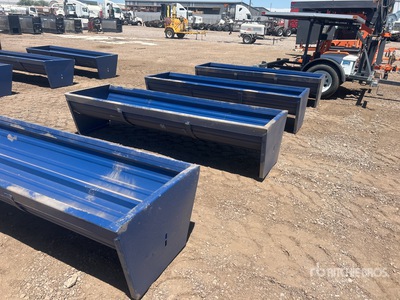 Quantity of (7) 2025 Kit Containers CF-90-V2025 Livestock Feeder