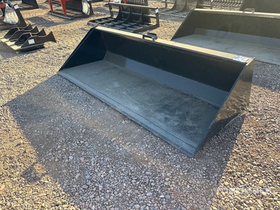 2025 Kit Containers QT-DB-S90 90 in Cleanup Skid Steer Bucket