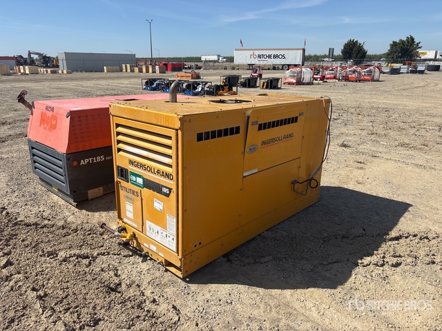 2001 Ingersoll Rand 185 Skid-Mounted Air Compressor
