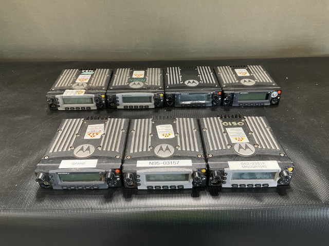 (7) Motorola XTL5000 Radio Control Devices