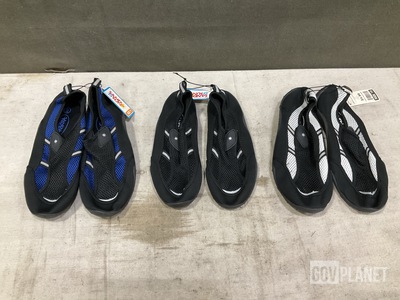 (36) Pairs of Men's Water Shoes & (23) Pairs of Women's Water Shoes