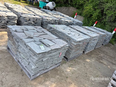 Quantity of (5) Gauged Colonial Wallstone Losa (Unused)