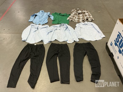 (4) Pairs of Trousers, (8) Men's Shirts & Assorted Items