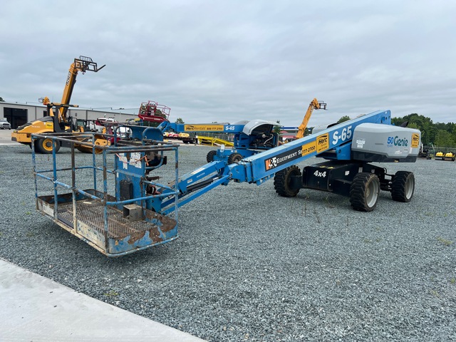 2016 Genie S-65 4WD Diesel Telescopic Boom Lift