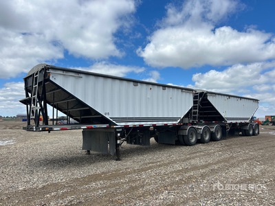 2010 Lode King Prestige Tri/A Super B-Train Lead Grain Trailer