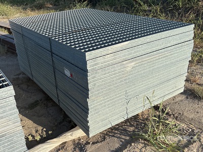 Quantity of (25) 47 in x 73 in Catwalk Grates