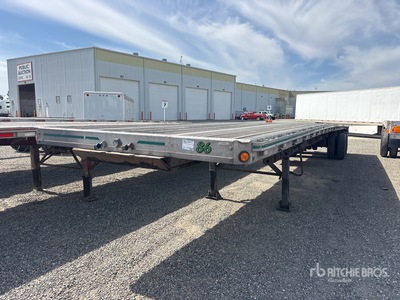 1993 Reitnouer 45 ft T/A Flatbed Trailer