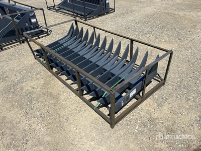 2026 TOFT ST-72 72 in Skid Steer Root Rake (Unused)
