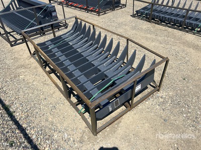 2026 TOFT ST-72 72 in Skid Steer Root Rake (Unused)