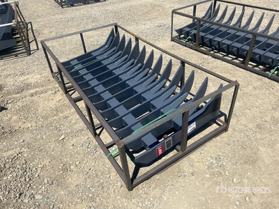 2026 TOFT ST-72 72 in Skid Steer Root Rake (Unused)