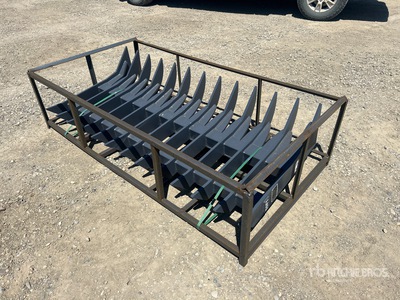 2026 TOFT ST-72 72 in Skid Steer Root Rake (Unused)