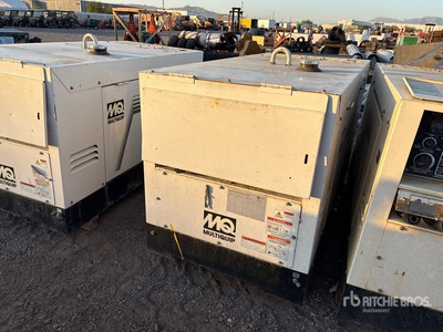 2023 Multiquip DLW400ESA4 400 A Skid-Mounted Arc Engine Driven Welder