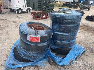 (9) 235/85R16 Tires w/Wheels