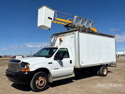 2001 Ford F-450 XL 4x2 Van Mounted Aerial Lift